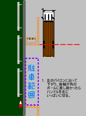 縦列駐車その１